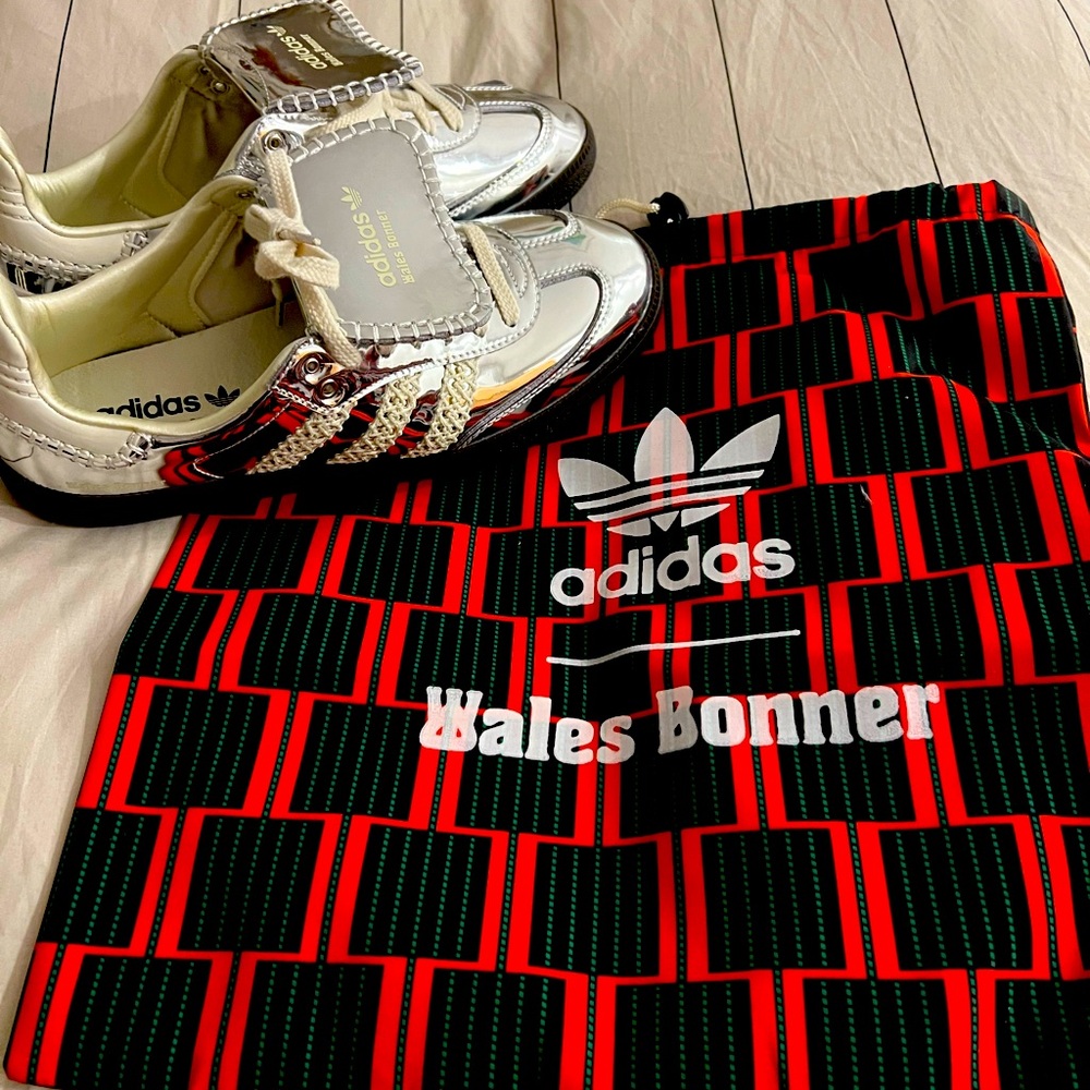 NEW IN BOX adidas Wales Bonner x Samba Silver Metallic UNISEX